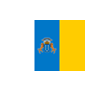 Canary Islands in the Atlantic Ocean. Autonomous community of Spain and region of the European Union