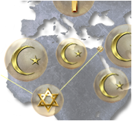 Majority of the Islamic faith community including minority Jewish faith culture